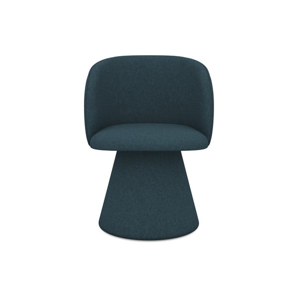 Čalúnené jedálenské kreslo v petrolejovej farbe Maia – Makamii-image-1