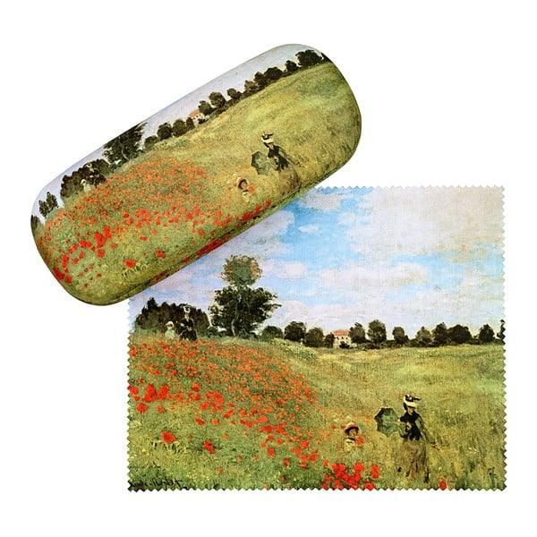 Puzdro na okuliare Von Lilienfeld Field of Poppies