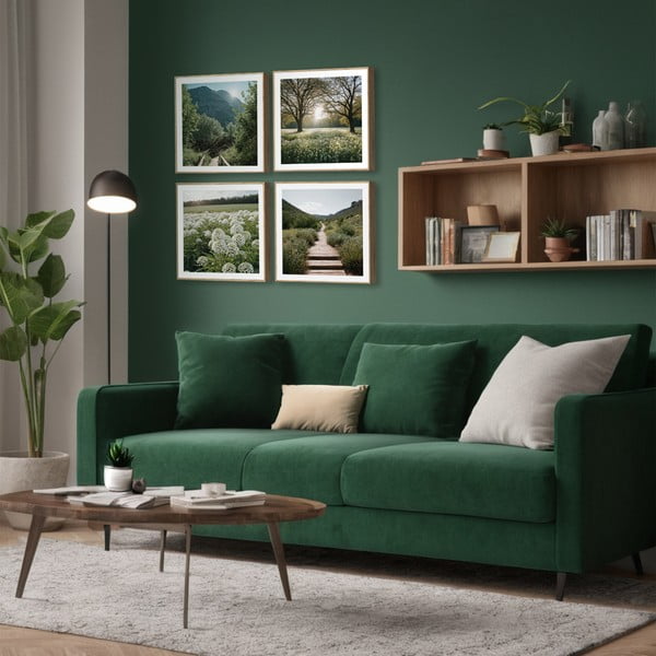 Obrazy v súprave 4 ks 30x30 cm Sunrise Hike-image-1