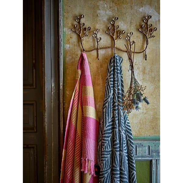 Kovový nástenný vešiak v zlatej farbe 57 cm Padova – Bloomingville-image-1