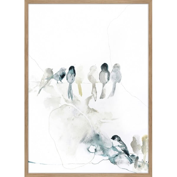 Obraz 50x70 cm Birdshape – Malerifabrikken