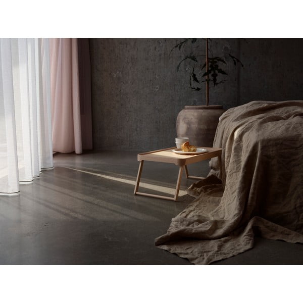 Odkladací stolík z jaseňového dreva 32x49,5 cm Inu – Zone-image-4