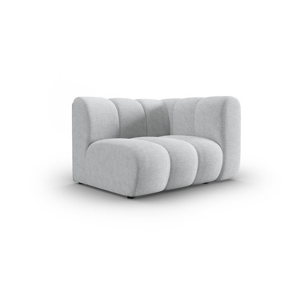 Svetlosivý modul pohovky (pravý roh) Lupine – Micadoni Home-image-2