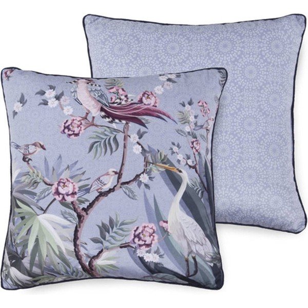 Sivý dekoratívny vankúš Descanso Sarenza, 50 x 50 cm