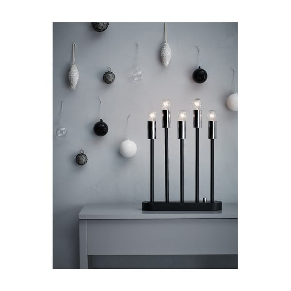 Čierna vianočná svetelná dekorácia Buster – Markslöjd-image-1