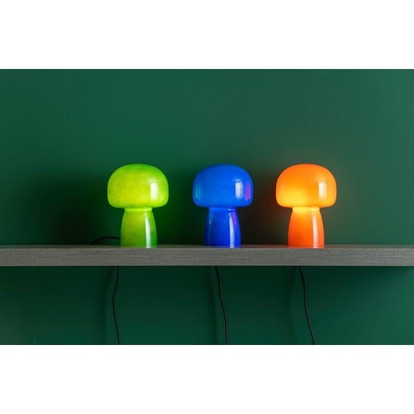 Modrá stolová lampa (výška  20 cm) Fervor  – Leitmotiv-image-3