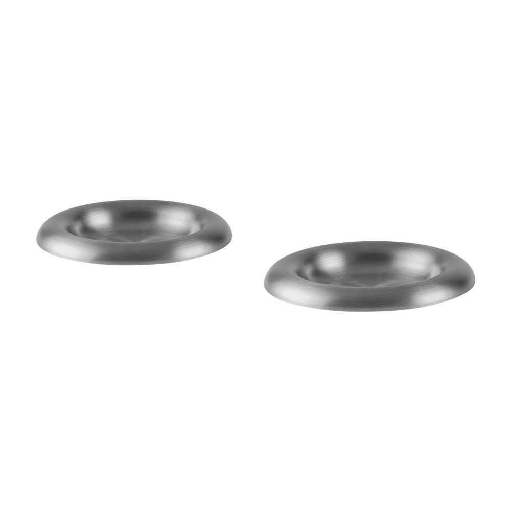 E-shop Dezertné taniere v súprave 2 ks z nehrdzavejúcej ocele v striebornej farbe ø 16 cm Roto – noo.ma