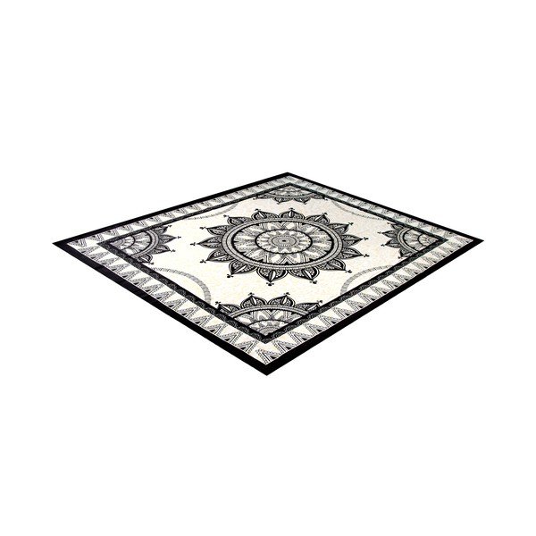 Biela plážová deka Sun & Surf Mandala Leon-image-1