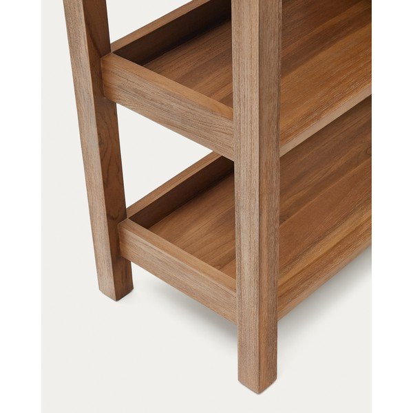 Knižnica z tíkového dreva v prírodnej farbe 150x185 cm Sashi – Kave Home-image-4