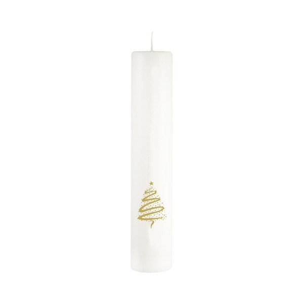 Biela adventná sviečka s číslami Unipar, doba horenia 70 h-image-1
