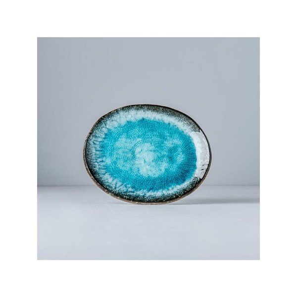 Modrý keramický tanier Mij Sky, ø 18 cm-image-1