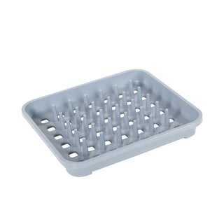 Sivý odkvapkávač z recyklovaného plastu Addis Eco Range