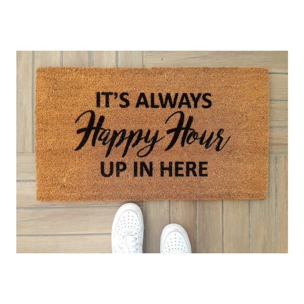 Rohožka Doormat Happy Hour, 70 × 40 cm