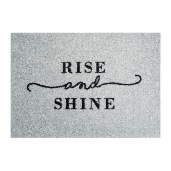 Sivá rohožka Mint Rugs StateMat Rise And Shine, 50 × 75 cm