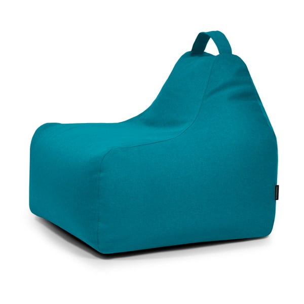 Tyrkysovomodrý detský sedací vak Game Amuse – SLOWDOWN