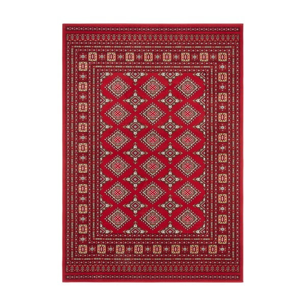 Červený koberec Nouristan Sao Buchara, 80 x 150 cm