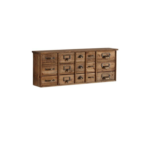 Závesná komoda z borovicového dreva v svetlo prírodnej farbe 67x25x14 cm Klas – Ellos Home