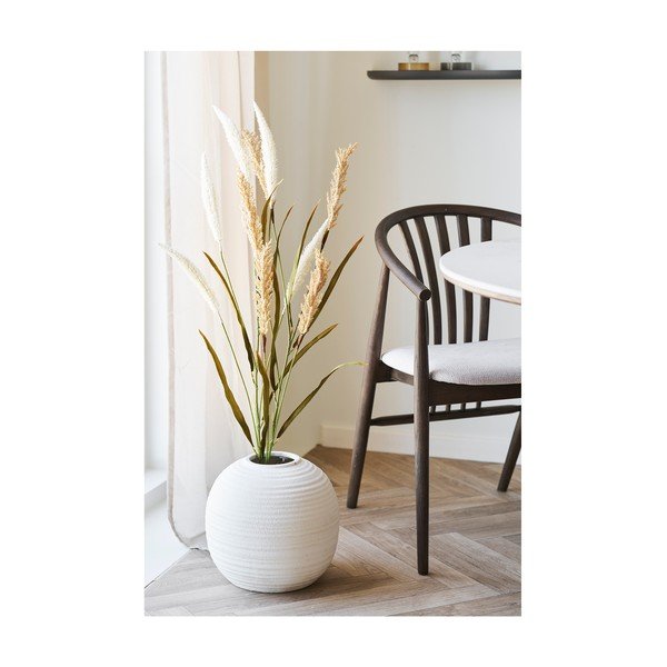 Tmavohnedá jedálenská stolička s podrúčkami z dubového dreva Agustin – House Nordic-image-4