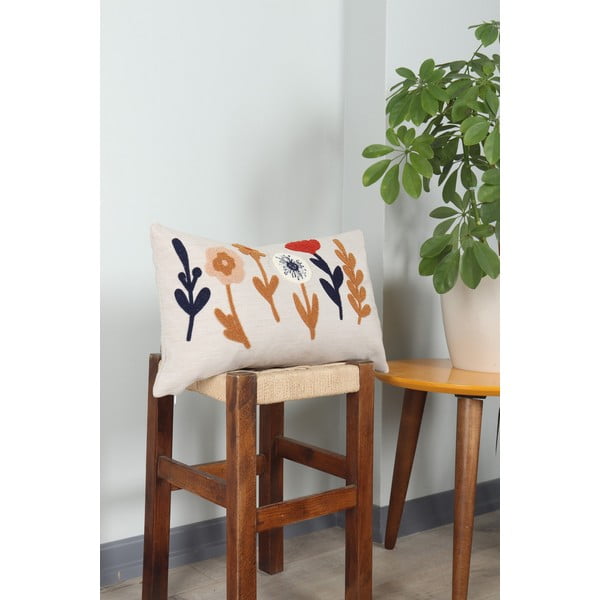 Ľanový dekoračný vankúš 25x43 cm Orkide – Mioli Decor-image-2