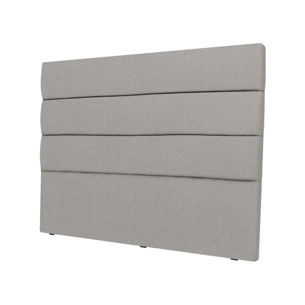 Svetlosivé čelo postele Mazzini Sofas Pesaro, 160 × 120 cm-image-2