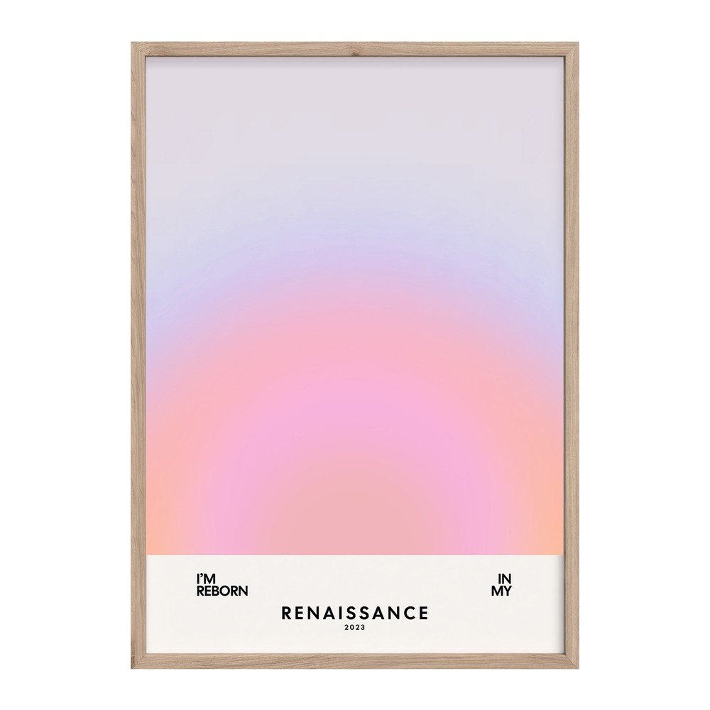 E-shop Tlačený obraz s rámom 50x70 cm Soft Nuances – Styler