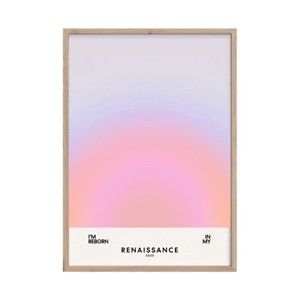 Tlačený obraz s rámom 50x70 cm Soft Nuances – Styler