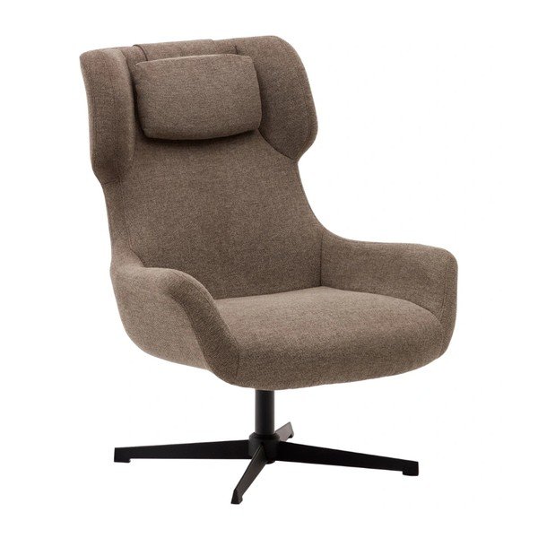 Hnedé kreslo Zalina – Kave Home