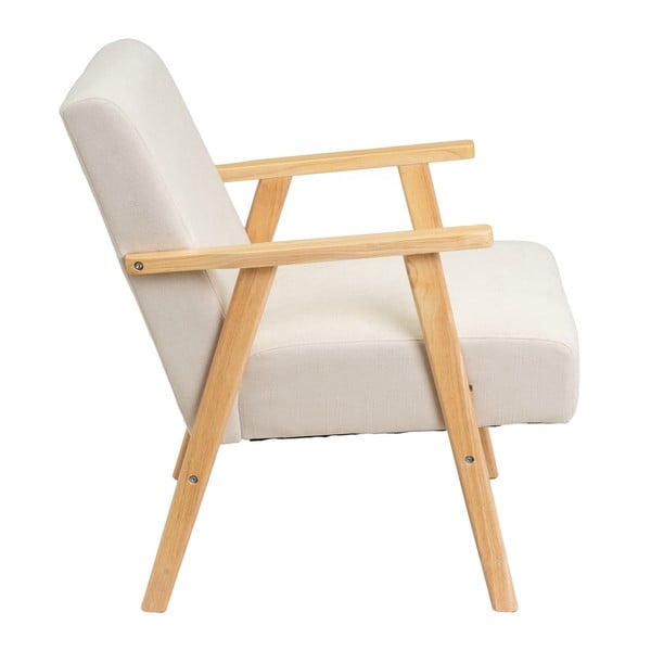 Biele ženilkové kreslo Vintage – Casa Selección-image-3