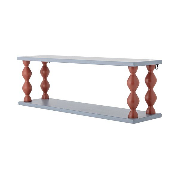 Modrá poschodová detská polica 80 cm Bibiola – Bloomingville Mini-image-3