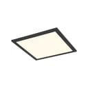 Čierne LED stropné svietidlo 29.5x29.5 cm Beta – Reality