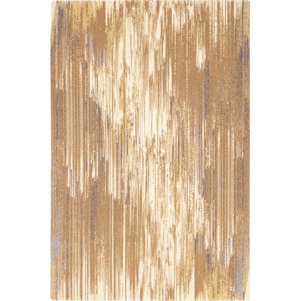 Béžový vlnený koberec 133x180 cm Nova – Agnella