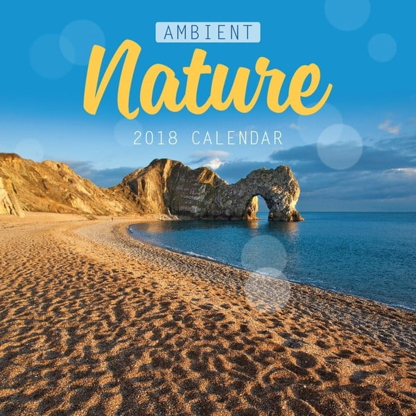 Nástenný kalendár na rok 2018 Portico Designs Ambient Nature
