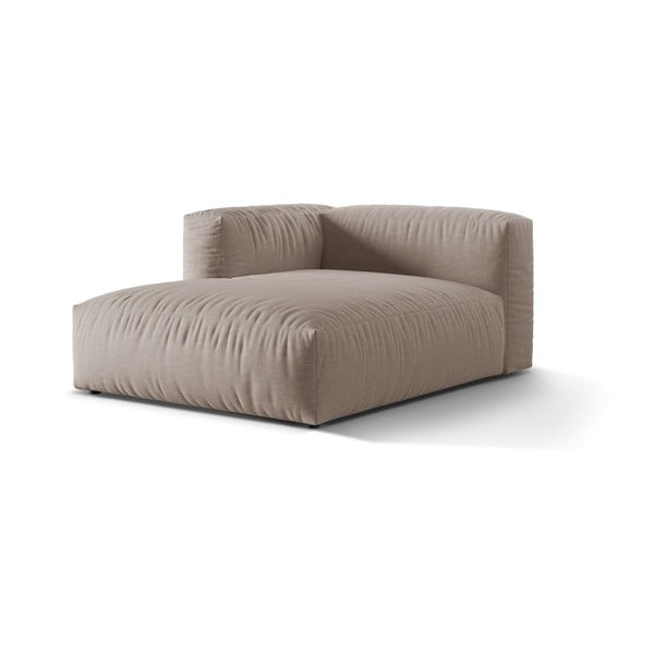 Béžový modul pohovky (ľavý roh) Martina – Micadoni Home-image-1