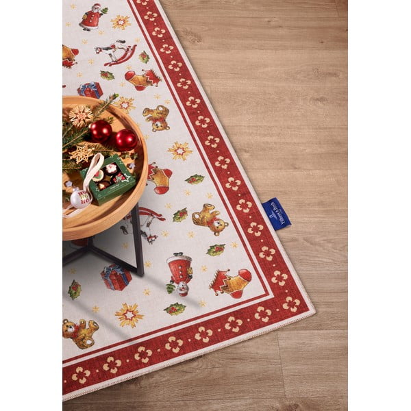 Červený koberec s vianočným motívom 160x230 cm Red Christmas – Villeroy&Boch-image-2