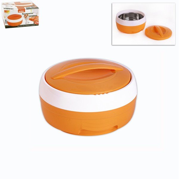 Oranžová termomísa Orion Deluxe, 0,7 l