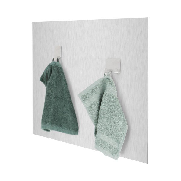 Kryt na stenu pri sporáku z nehrdzavejúcej ocele 50x60 cm Splash – Compactor-image-3
