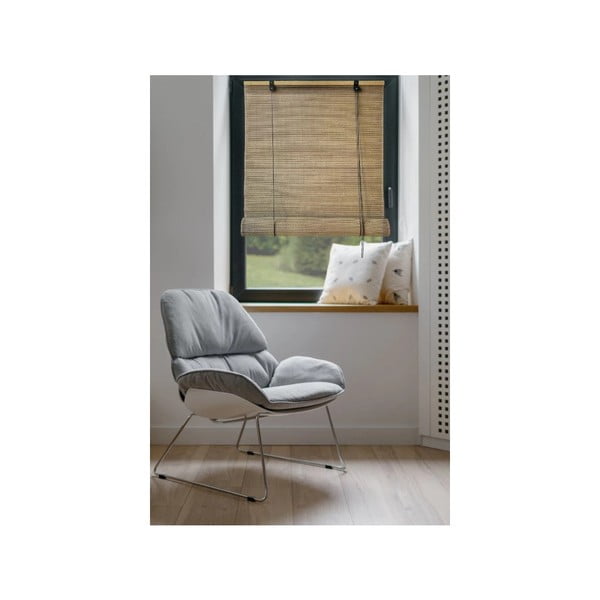 Bambusová roleta v prírodnej farbe 100x160 cm Lyra – Gardinia-image-1