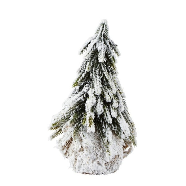 Dekoratívna soška KJ Collection Snowy Tree, 20 cm