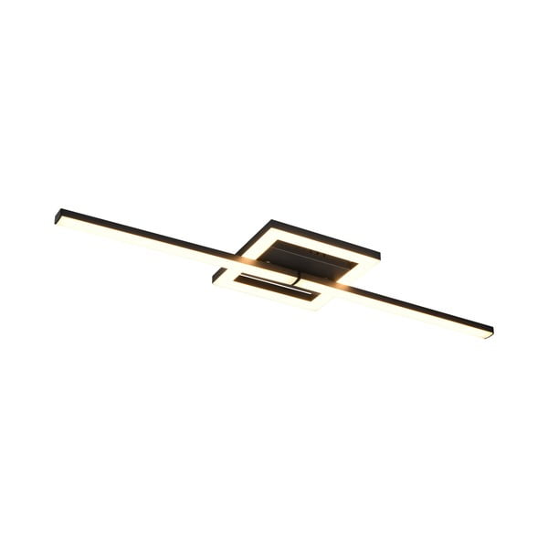 Čierne LED stropné svietidlo 16x54 cm Viale – Trio