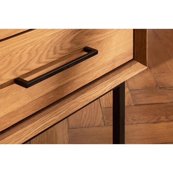 Skrinka z dubového dreva v prírodnej farbe 97x125 cm Abies - The Beds-image-4