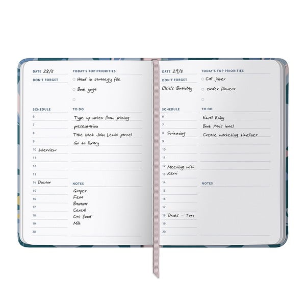 Nedatovaný diár 384 str. Pine Marble – Busy B-image-4