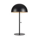 Čierna stolová lampa Markslöjd Dome, výška 54,5 cm