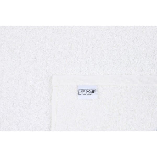 Biele bavlnené uteráky a osušky v súprave 4 ks Linda – Foutastic-image-4