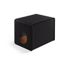 Čierny mačací záchod 41x54,5 cm Sito Black – MiaCara