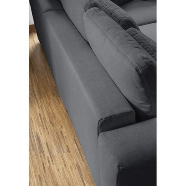 Tmavosivá rozkladacia rohová pohovka (variabilná) Homely Tommy – Miuform-image-2