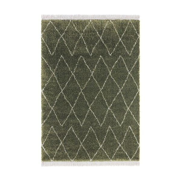 Zelený koberec Mint Rugs Jade, 80 x 150 cm