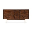 Hnedá komoda z mangového dreva 145x76x40 cm Trisha – MOME