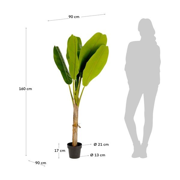 Umelá palma (výška 160 cm) Baa – Kave Home-image-3