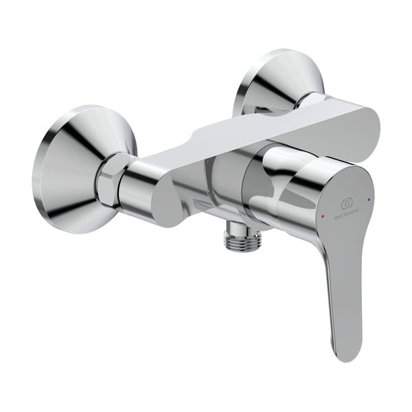 Sprchová nástenná batéria v lesklo striebornej farbe Alpha – Ideal Standard