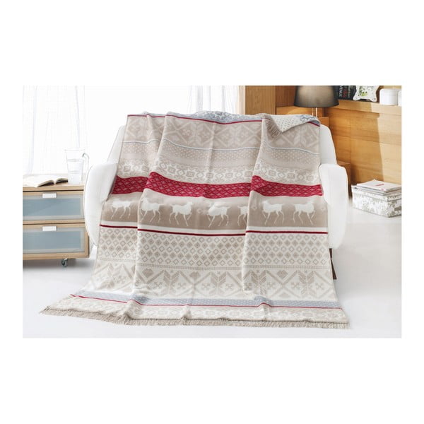 Bavlnená deka Aksu Bianna, 200 × 150 cm